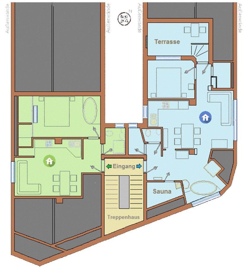 Viadolcevita - Gruene Gaestewohnung Apartment